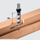 Insertos de corte Festool HW S12 D16/50 WP (497454) para OF 1400, OF 2200