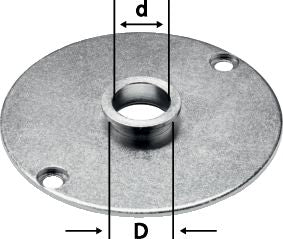 Anillo copiador Festool KR D17/OF 1010/VS 600 (490770) para OF 900, OF 1000, OF 1010, OF 1010 R