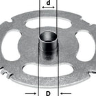 Anillo copiador Festool KR-D 17.0/OF 2200 (494622) para OF 2200