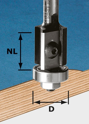 Festool HW S8 D19/20WM Z2 insertos de corte a ras (491082) para OF 900, OF 1000, OF 1010, OF 1010 R, OF 1400, OF 2000, OF 2200