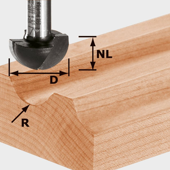 Fresadora de ranuras Festool HW S8 R9.7 (490986) para OF 900, OF 1000, OF 1010, OF 1010 R, OF 1400, OF 2000, OF 2200