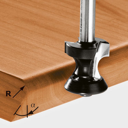 Festool HW S8 D23.1/R6/30° fresa para redondear/chaflanar (491135) para OF 900, OF 1000, OF 1010, OF 1010 R, OF 1400, OF 2000, OF 2200