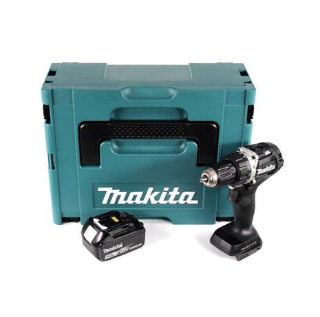 Makita DDF 484 T1JB 18 V Li-Ion Akku Bohrschrauber Sonderausgabe schwarz im MAKPAC + 1x BL 1850 5,0 Ah Akku  - ohne Ladegerät - Toolbrothers