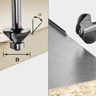 Fraise à chanfreiner Festool S8 HW 30° D25-KL OFK (499800) pour OF 1010, OF 1010 R, OFK 700, MFK 700