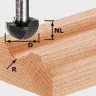 Fresadora de ranuras Festool HW S8 R12.7 (490987) para OF 900, OF 1000, OF 1010, OF 1010 R, OF 1400, OF 2000, OF 2200