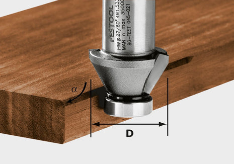 Festool HW 60°-OFK 500 cortador de chaflanes (491533) para OFK 500