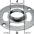 Anillo copiador Festool KR-D 27/OF 1010 (486032) para OF 900, OF 1000, OF 1010, OF 1010 R, KF