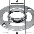 Anillo copiador Festool KR-D 30/OF 1010 (486033) para OF 900, OF 1000, OF 1010, OF 1010 R, KF