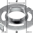 Anillo copiador Festool KR-D 40.0/OF 1400 (492186) para OF 1400