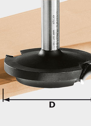 Festool HW D42,7/13/R6 Abplattfräser ( 491138 ) für OF 900, OF 1000, OF 1010, OF 1010 R, OF 1400, OF 2000, OF 2200