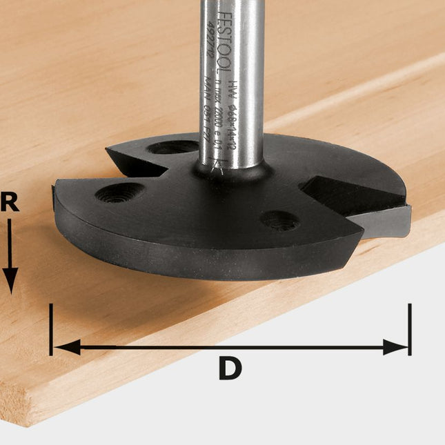 Fresa aplanadora Festool HW D68/14/R35 S12 (492712) para OF 1400, OF 2000, OF 2200