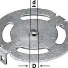 Festool KR-D 8.5/OF 1400 anillo copiador (492179) para OF 1400 / VS 600