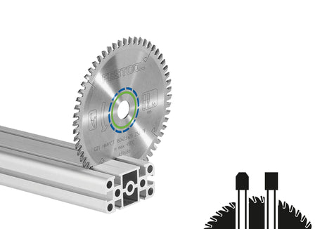 Lame de scie circulaire Festool HW 230x2,5x30 TF76 ALUMINIUM/PLASTIQUES (500649) pour HK 85