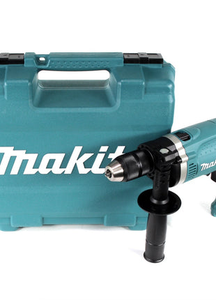 Makita HP 1631 KX3 Schlagbohrmaschine 710 W im Transportkoffer inkl. 74 tlg. Zubehörset - Toolbrothers