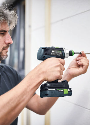 Festool TX 10-50 CENTRO/2 Bit (205076) para taladro atornillador de batería y taladro percutor de batería Festool con soporte FastFix y portaherramientas WH-CE CENTROTEC