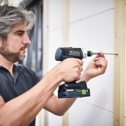 Festool TX 25-50 CENTRO/2 Bit (205081) para taladro atornillador de batería y taladro percutor de batería Festool con soporte FastFix y portaherramientas WH-CE CENTROTEC