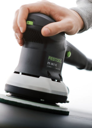 Festool STF D125 verde VL/10 fieltro abrasivo (496510) para RO 125, ES 125, ETS 125, ETSC 125, ES-ETS 125, ES-ETSC 125, ETS EC 125, LEX 125