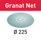 Festool STF D225 P150 GR NET/25 malla abrasiva Granate Net (203315) para lijadoras de cuello largo PLANEX LHS 2 225 EQ(I), PLANEX 225 EQ, PLANEX LHS-E 225 easy, PLANEX LHS 2-M 225 EQ