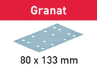 Festool STF 80x133 P180 GR/10 tiras de lijado granate (497130) para RTS 400, RTSC 400, RS 400, RS 4, LS 130, HSK-A 80x130, HSK 80x133