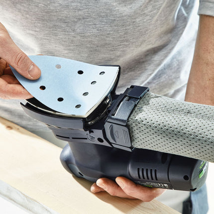 Festool STF DELTA/9 P320 GR/100 hoja de lija granate (577551) para DTS 400, DTSC 400, DS 400