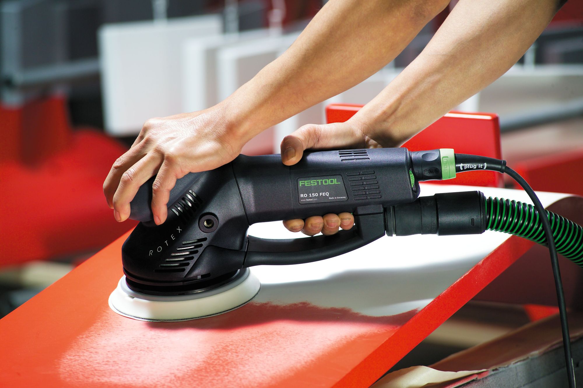 Festool STF D150 48 P36 SA 25 Schleifscheibe Saphir 575195 fuer RO 150 ES 150 ETS 150 ETS EC 150 LEX 150 WTS 150 HSK D 150 1 - toolbrothers