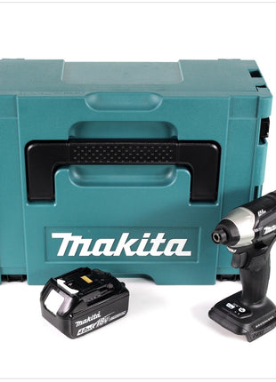 Makita DTD 155 M1JB Akku Schlagschrauber 18 V Brushless Sonderausgabe schwarz im MAKPAC + 1 x BL1840 B 4,0 Ah Akku - ohne Ladegerät - Toolbrothers