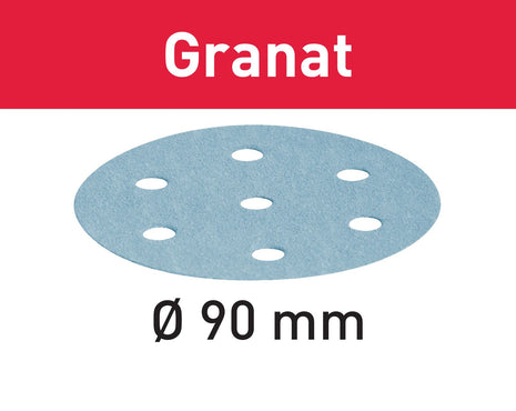 Festool STF D90/6 P400 GR/100 disque abrasif grenat (497373) pour RO 90 DX