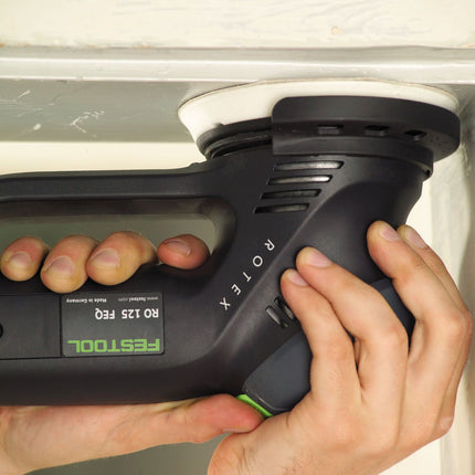 Disco abrasivo Festool STF D125/8 P500 GR/100 granate (497178) para RO 125, ES 125, ETS 125, ETSC 125, ES-ETS 125, ES-ETSC 125, ETS EC 125, LEX 125