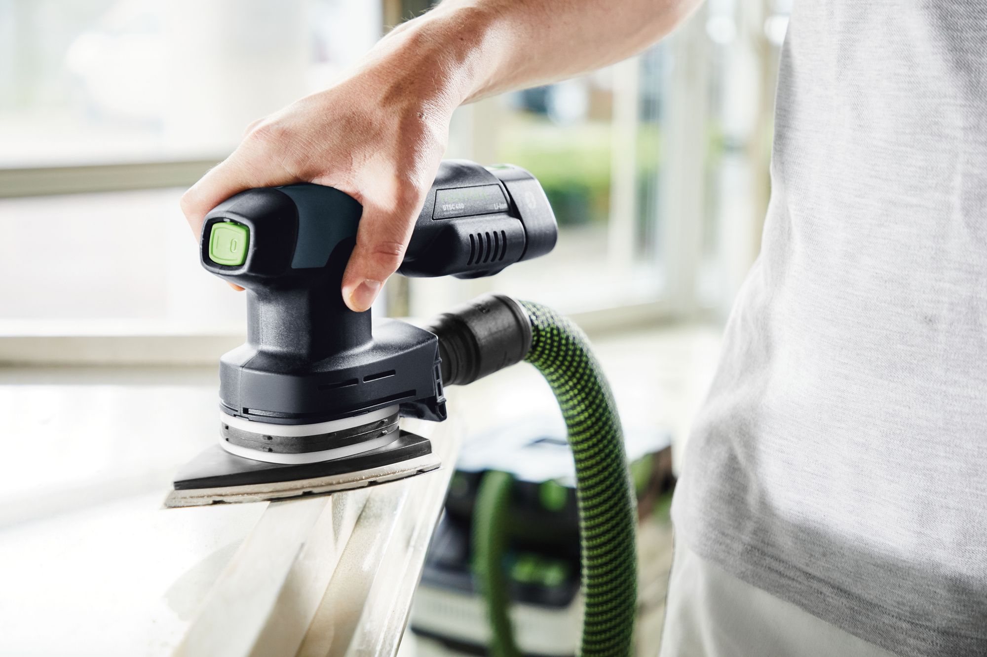 Festool STF DELTA 9 P80 GR 50 Schleifblatt Granat 577544 fuer DTS 400 DTSC 400 DS 400 2 - toolbrothers