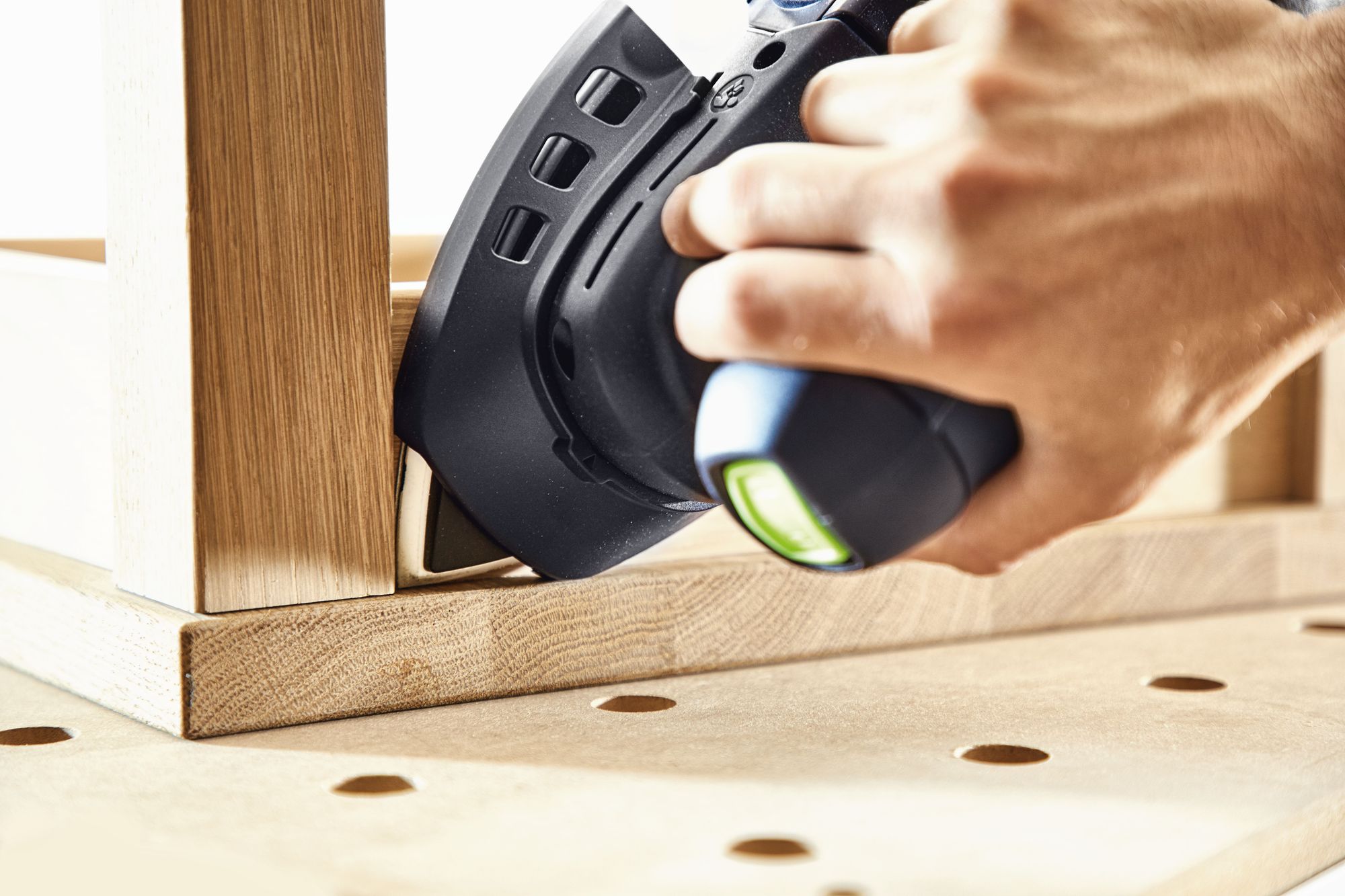 Festool STF DELTA 9 P80 GR 50 Schleifblatt Granat 577544 fuer DTS 400 DTSC 400 DS 400 4 - toolbrothers