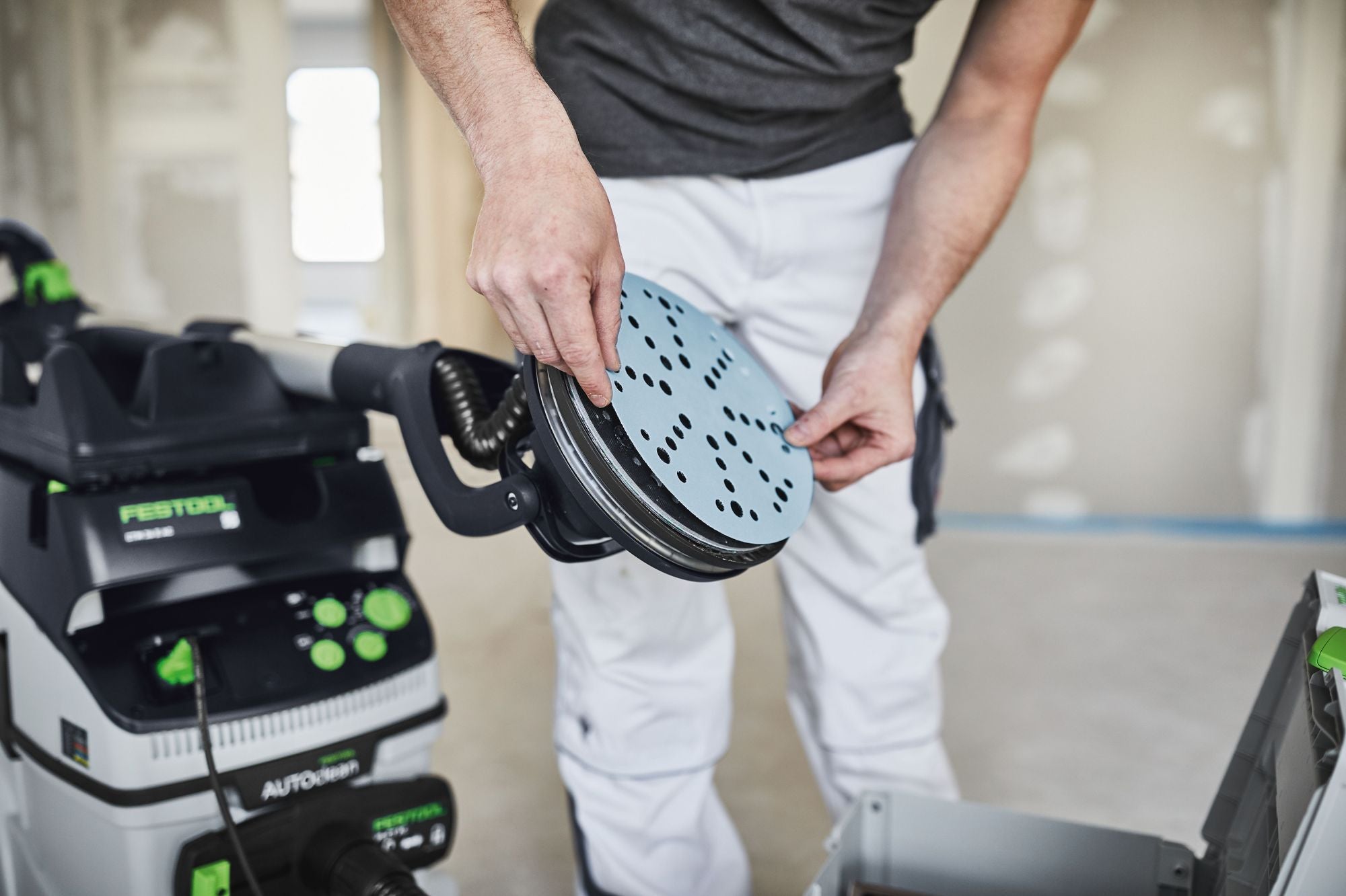 Festool STF D225 128 P80 GR 5 Schleifscheibe Granat 205665 fuer Langhalsschleifer PLANEX LHS 2 225 EQ I PLANEX 225 EQ PLANEX LHS E 225 easy PLANEX LHS 2 M 225 EQ 1 - toolbrothers