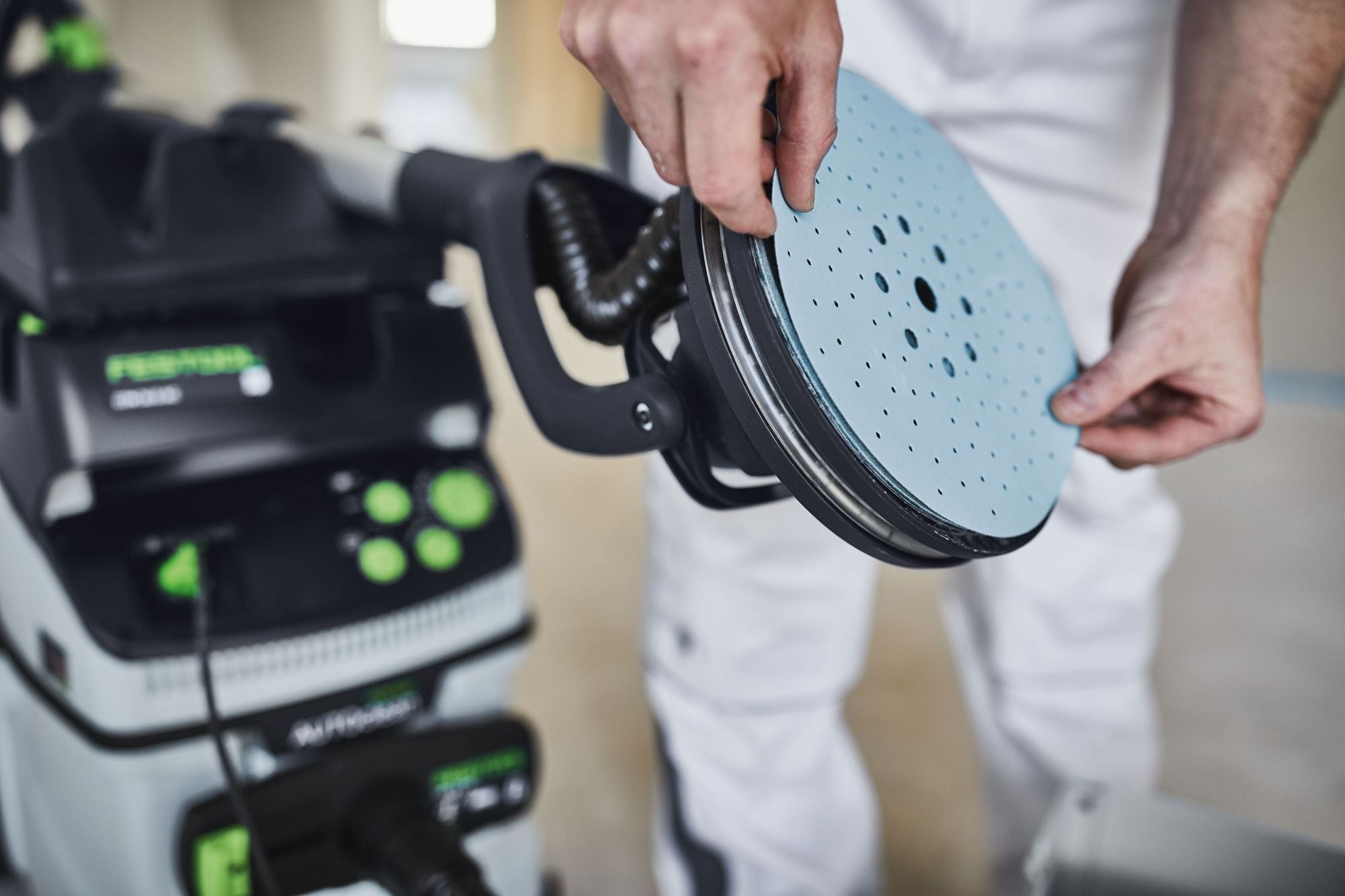 Festool STF D225 128 P80 GR 5 Schleifscheibe Granat 205665 fuer Langhalsschleifer PLANEX LHS 2 225 EQ I PLANEX 225 EQ PLANEX LHS E 225 easy PLANEX LHS 2 M 225 EQ 3 - toolbrothers