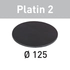 Disco abrasivo Festool STF D125/0 S500 PL2/15 platino 2 (492374) para RO 125, ES 125, ETS 125, ETSC 125, ES-ETS 125, ES-ETSC 125, ETS EC 125, LEX 125