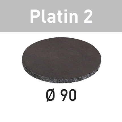 Disco abrasivo Festool STF D 90/0 S500 PL2/15 Platinum 2 (498322) para RO 90 DX