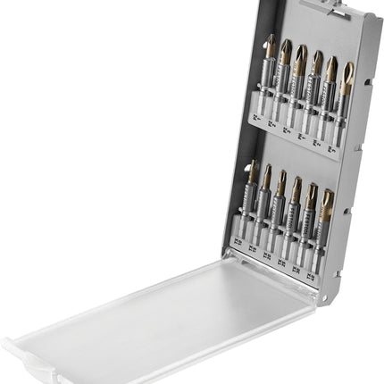 Festool BKS SYS3 Cassette de puntas CE de 50 mm (577400) para taladro/atornillador de batería Festool y taladro de percusión inalámbrico con soporte FastFix y portaherramientas WH-CE CENTROTEC