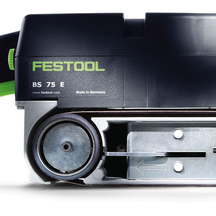 Festool BS 75 E-Plus Ponceuse à bande 1010 watts 75 mm + Systainer ( 576295 )