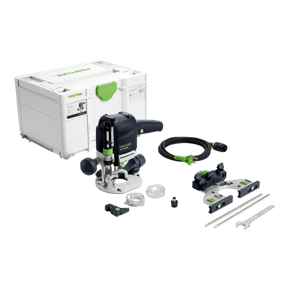 Festool OF 1010 REBQ-Plus fresadora 1010 W 55 mm carrera + Systainer ( 578005 )