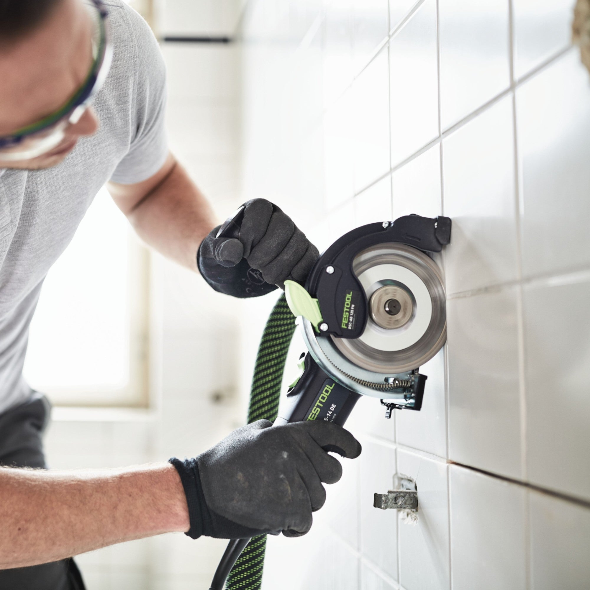 Festool DSC AG 125 FH Plus Freihand Trennsystem 1400 W 125 mm 576552 Systainer 4 - toolbrothers