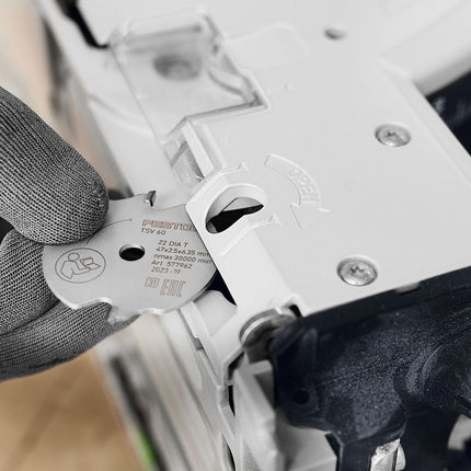 Hoja de sierra incisora ​​Festool DIA 47x2,5x6,35 T2 MADERA CORTE FINO ESPECIAL (577962) para TSV 60 K