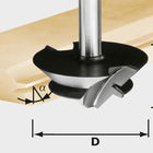 Festool HW D 64/27 S12 cortador de encolado a inglete (492709) para OF 1400, OF 2000, OF 2200