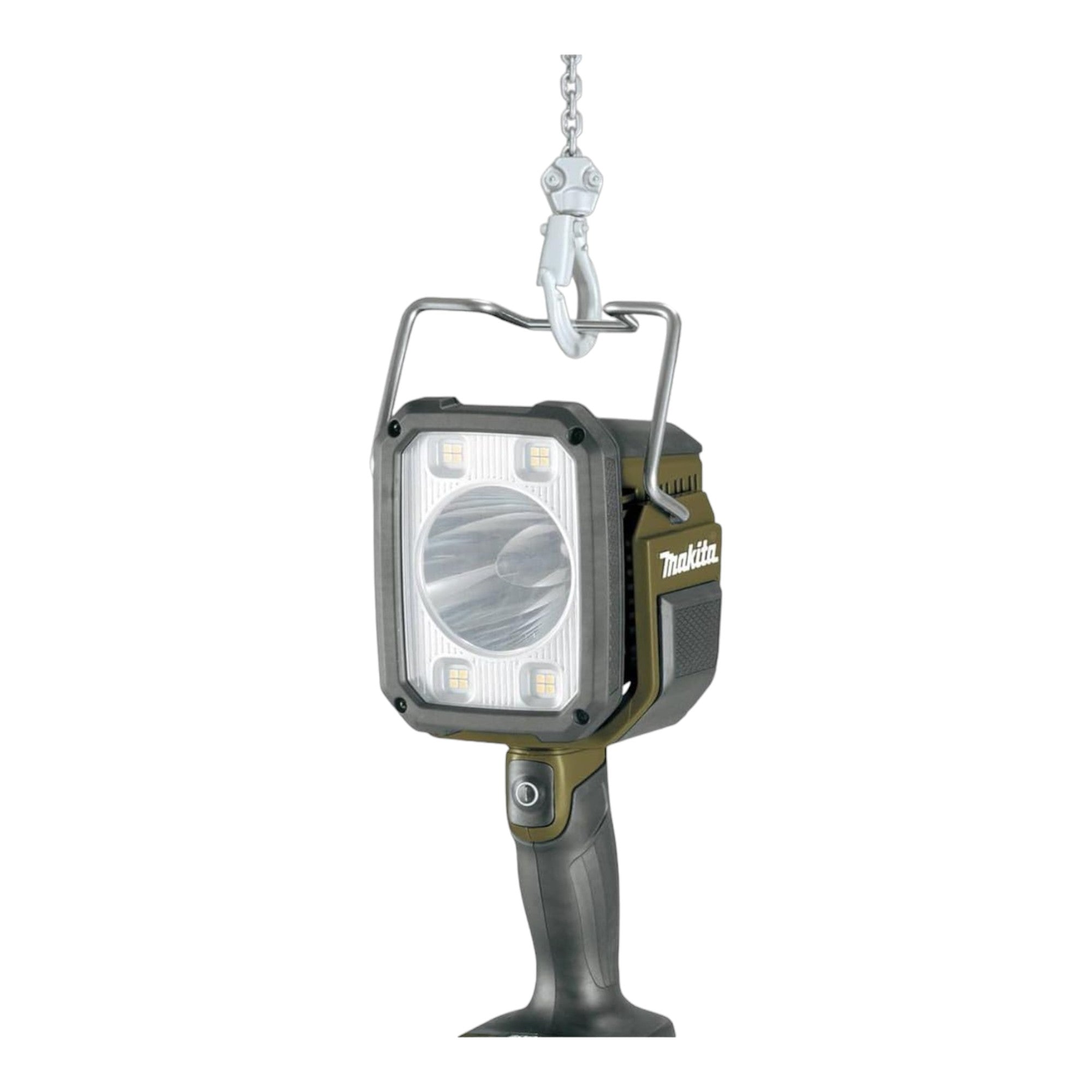 Makita DML 812 SF Akku Handstrahler 18 V 1250 lm LED Olive Gruen Outdoor Adventure Sonderedition 2x Akku 3 0 Ah Ladegeraet 2 - toolbrothers