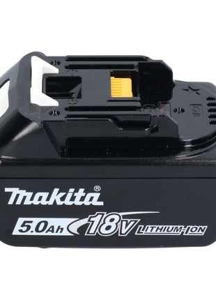 Makita DBO 380 T1 akumulatorowa szlifierka oscylacyjna 18 V 93 x 185 mm bezszczotkowa + 1x akumulator 5,0 Ah - bez ładowarki