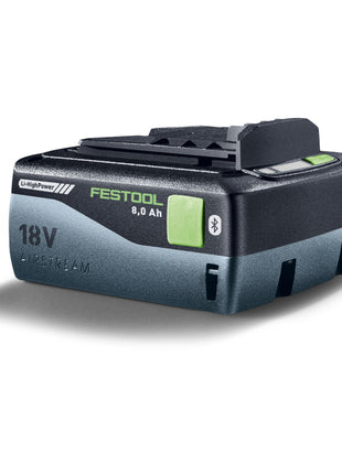 Juego de baterías Festool 2x BP 18 Li 8.0 HP-ASI batería 18 V 8.0 Ah (2x 577323) 8000 mAh Li-ion con indicador de nivel de carga