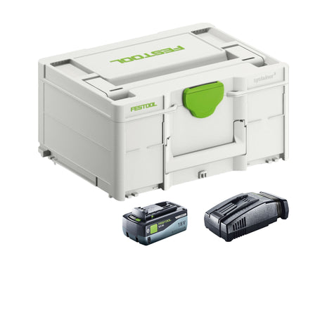 Festool SYS 18V 1x8.0/SCA16 Energy Set 1x akumulator 18 V 8,0 Ah ( 577323 ) + ładowarka ( 576953 ) + Systainer