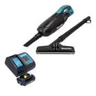 Makita DCL 182 SA1 B cordless hoover 18 V black + 1x rechargeable battery 2.0 Ah + charger