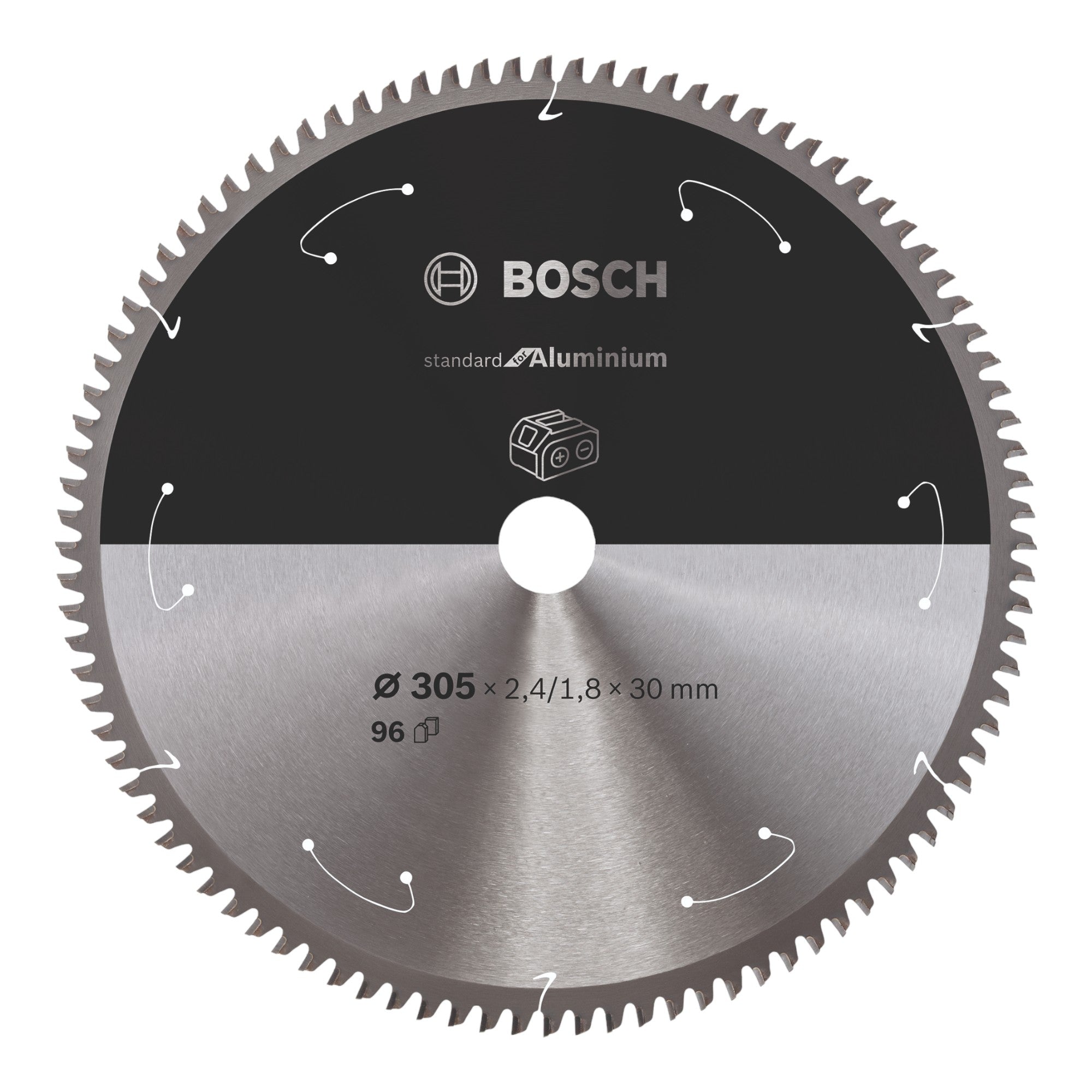 Bosch Standard for Aluminium Kreissaegeblatt 305 x 2 4 x 30 mm 96 Zaehne 2608837782  0 - toolbrothers