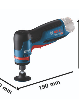 Bosch GWG 12V-50 S Profesjonalna akumulatorowa szlifierka prosta 12 V 6 mm bezszczotkowa solo ( 06013A7000 ) - bez akumulatora, bez ładowarki