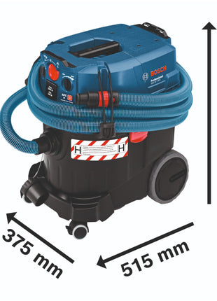 Bosch GAS 35 H AFC Profesjonalny odkurzacz do pracy na mokro/sucho 1200 W 35 l klasa pyłowa H ( 06019C3600 )