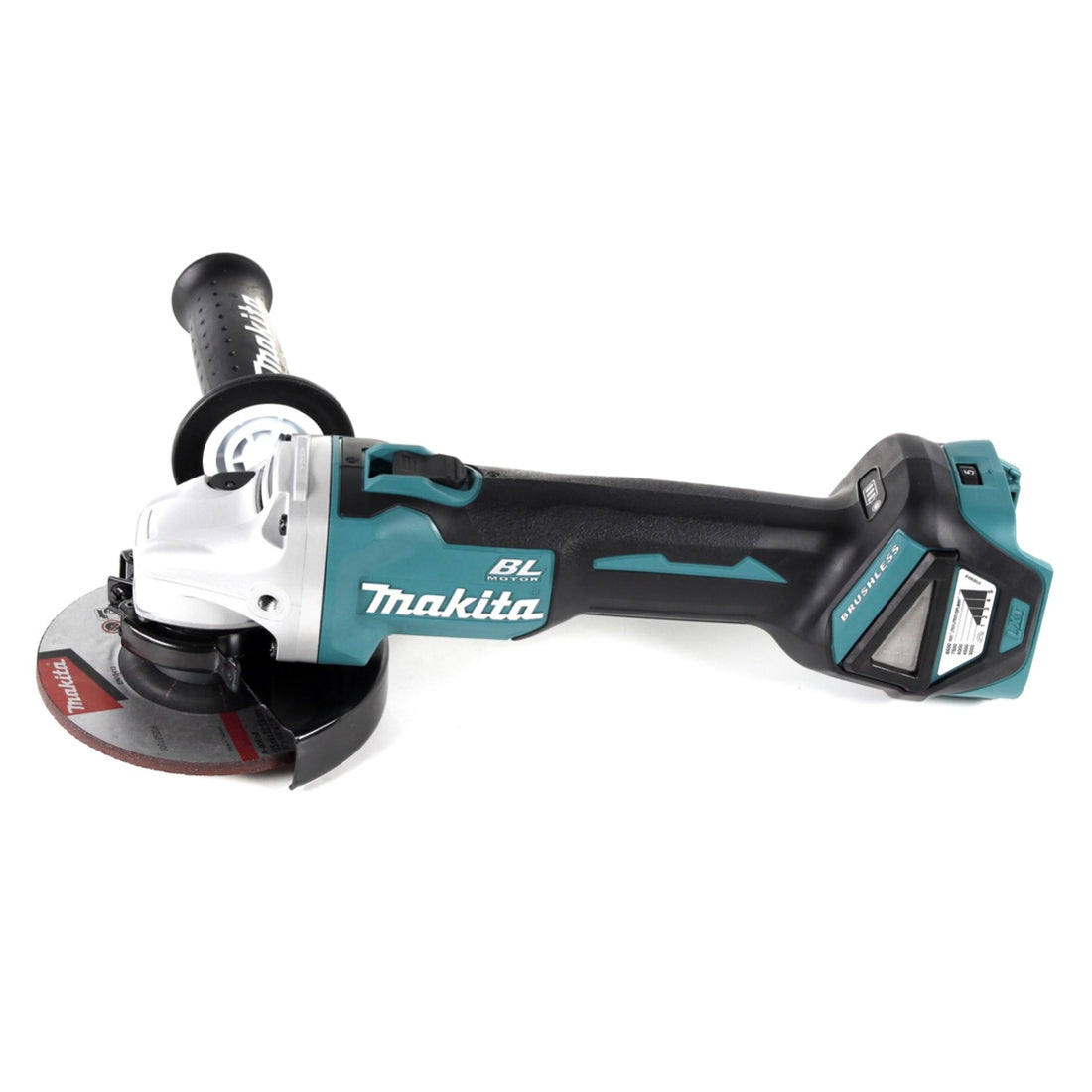 Makita DGA 511 Z Mini amoladora a batería 18V / 125 mm - Sin batería, sin cargador, sin maletín incluidos