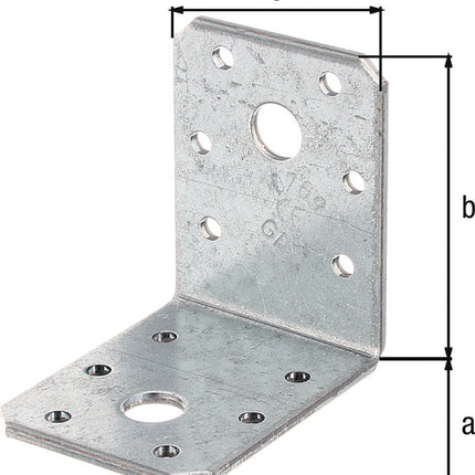 Conector angular GAH 90 x 90x40mm ( 3000200334 )